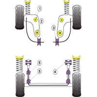 Powerflex PFR19-606 Buje de montaje de haz trasero 49 mm